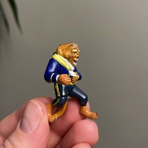 Vintage 2006 Mini Disney Beauty and The Beast Mini Figure Miniature Zaini Doll